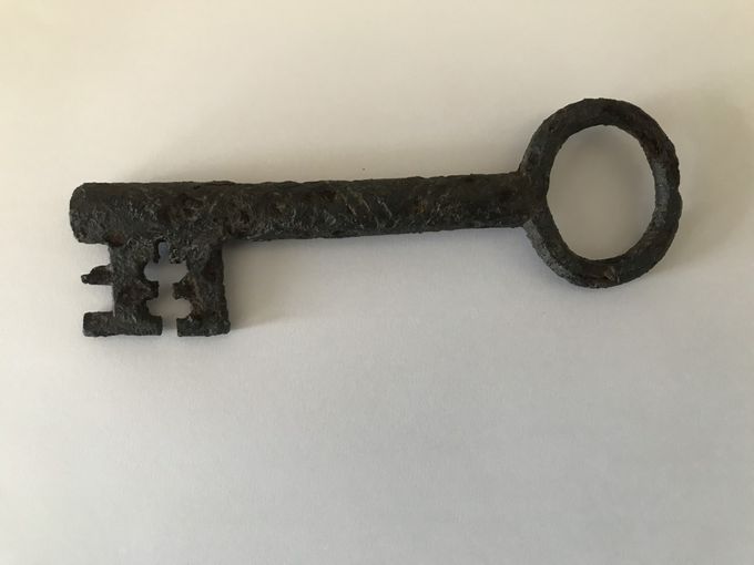 The key to royal cellar at Tidgrove after conservation